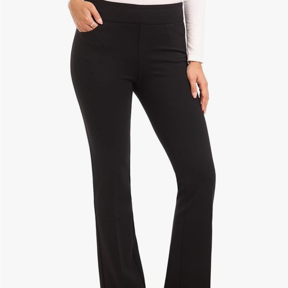 Women's Flare Pants - Classic Pull-On Style